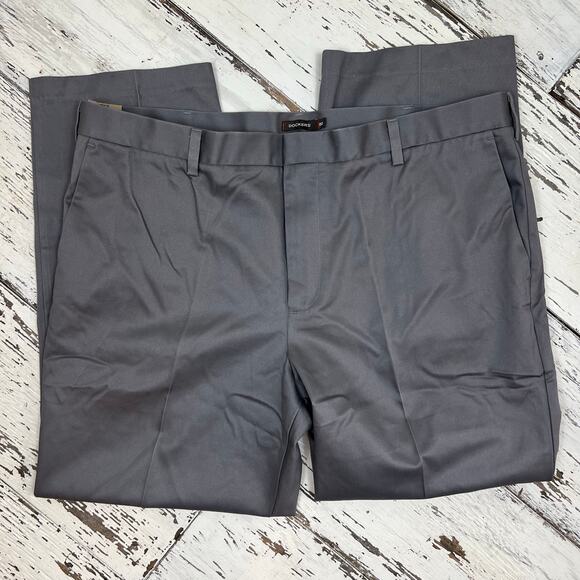 Dockers D3 Pants men’s 42x30 Classic fit NWT Signature Khaki Flat Front - Picture 3 of 8